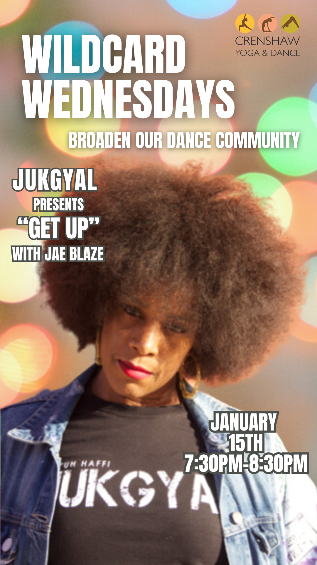 Juk & Whine it Gyal with Jae Blaze! January 15th 7pm!