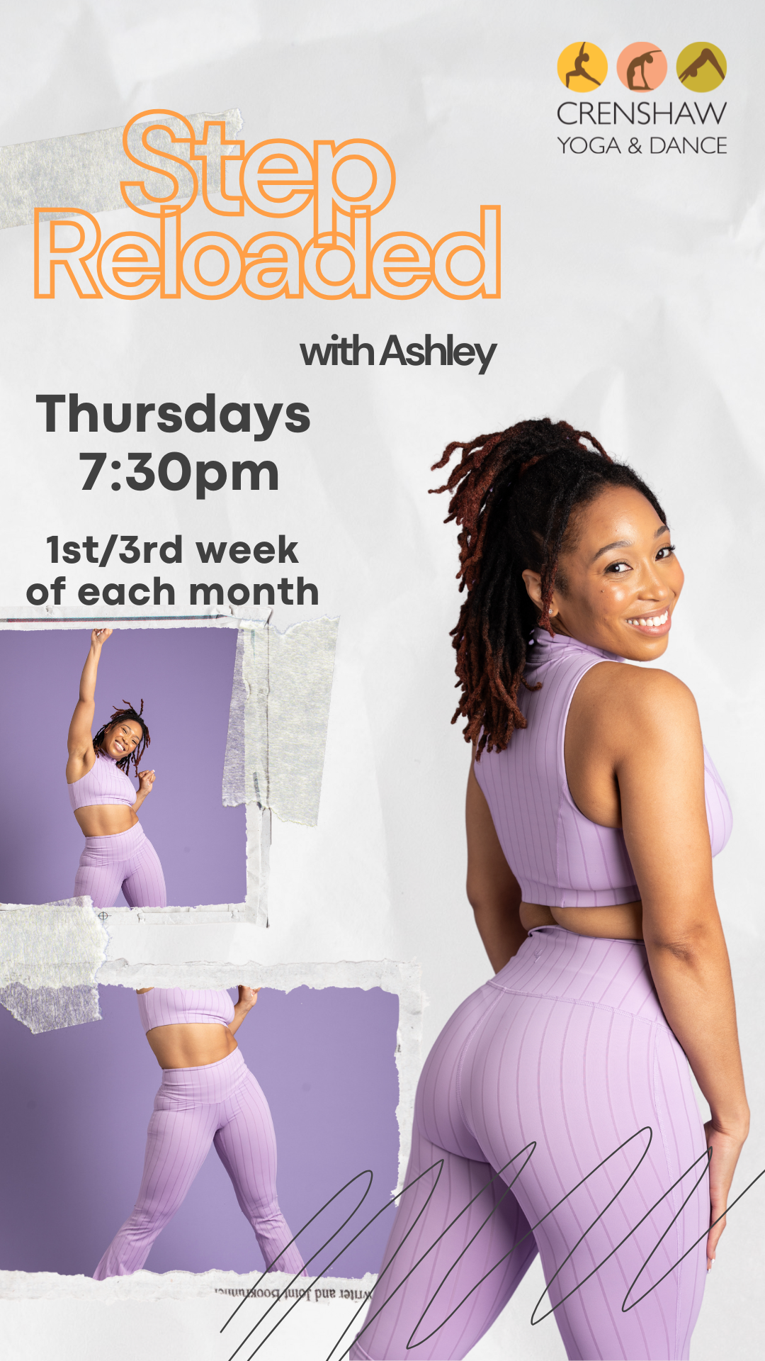 New Day!  Step Reloaded with Ashley Thursday 7:30pm 1st/3rd Week!