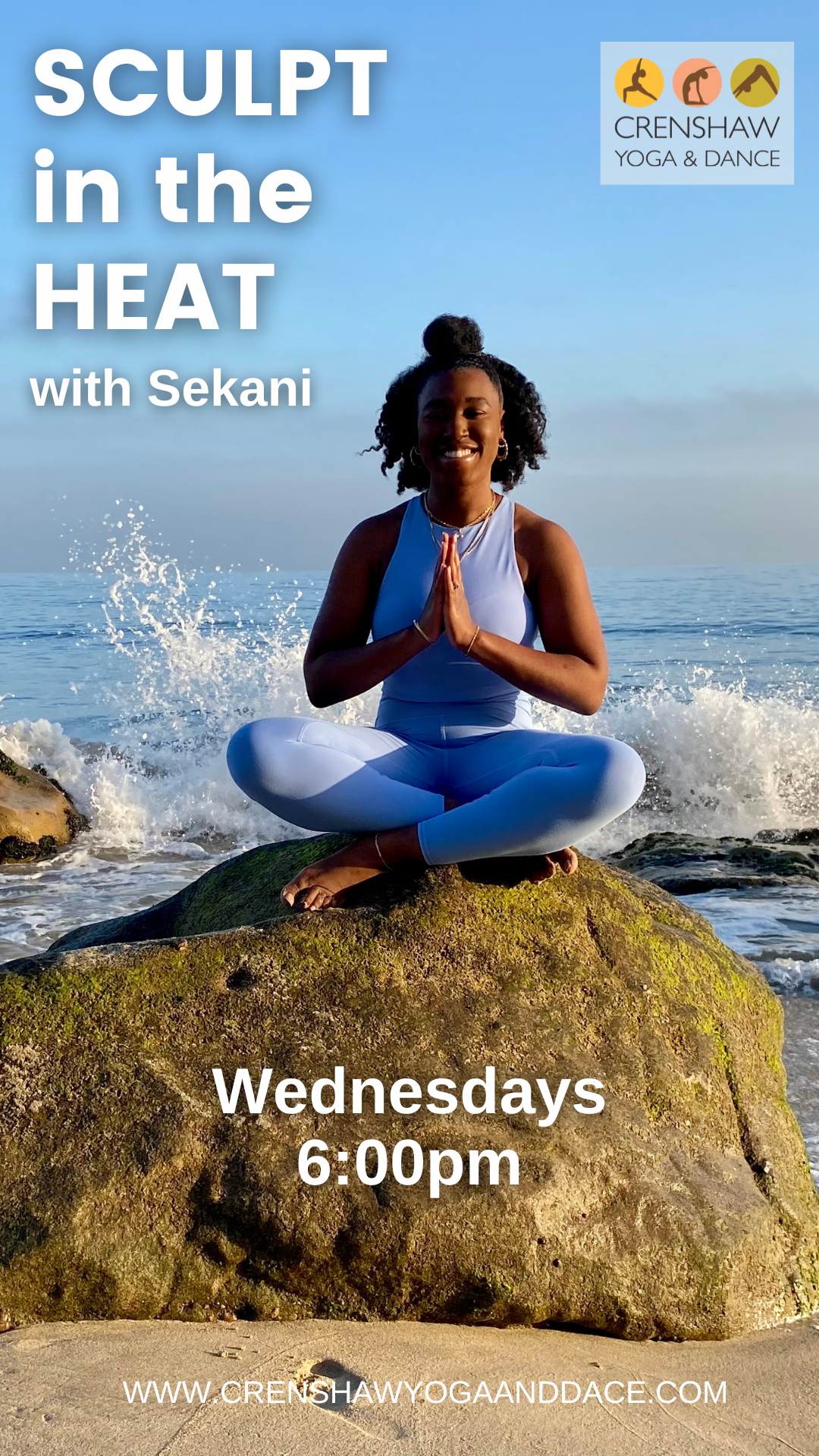 Sculpt in the Heat has moved to Wednesdays 6pm. Come YOGA with us!
